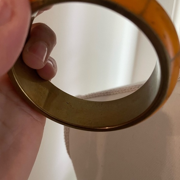 Vintage orange bracelet - Picture 5 of 6